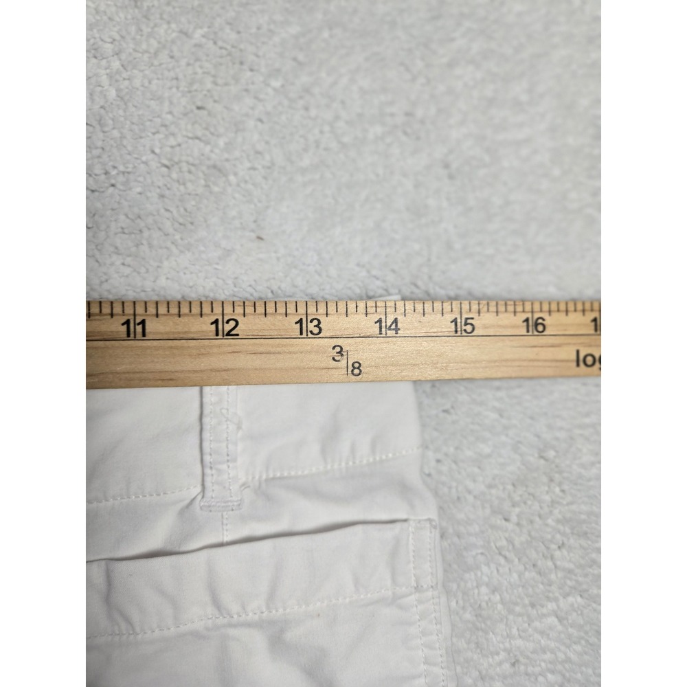 Maeve Anthropologie Colette White Wide Leg Strawberry Embroidered Pants 29 - Picture 8 of 9